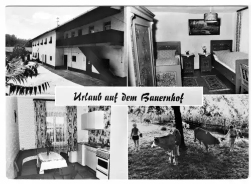 AK, Hutting, Urlaub auf dem Bauernhof, Kerscher Wilfried, Hutting 54, um 1970