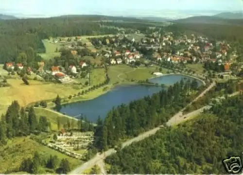 AK, Hahnenklee - Bockswiese Harz, Luftbild, 1965