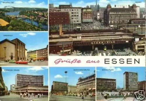 AK, Essen, sechs Abb., 1969