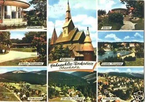AK, Hahnenklee-Bockswiese, acht Abb., ca. 1965