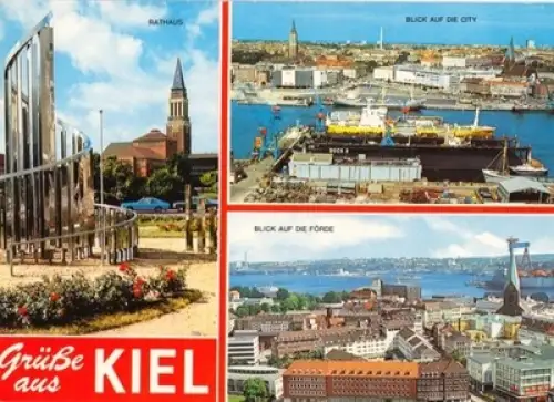 AK, Kiel, drei Abb., 1998