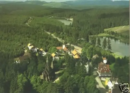 AK, Hahnenklee - Bockswiese Harz, Luftbild, 1988
