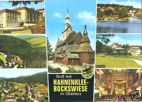 AK, Hahnenklee - Bockswiese, sieben Abb., ca. 1976