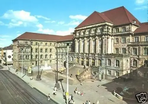 AK, Kassel, Rathaus, ca. 1968