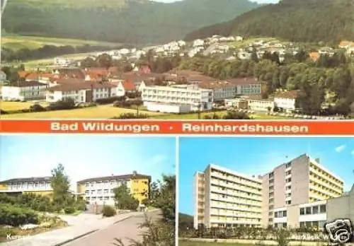 AK, Bad Wildungen - Reinhardshausen, 3  Abb., ca. 1979