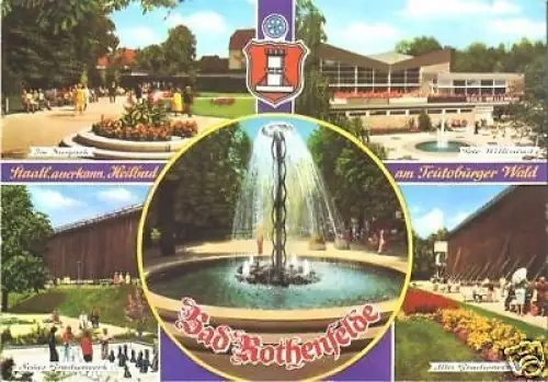 AK, Bad Rothenfelde, fünf Abb., gestaltet, ca. 1982