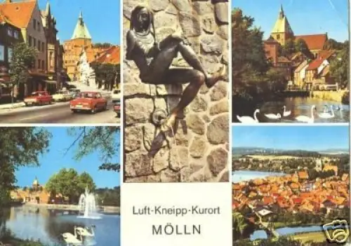 AK, Mölln, fünf Abb., ca. 1975