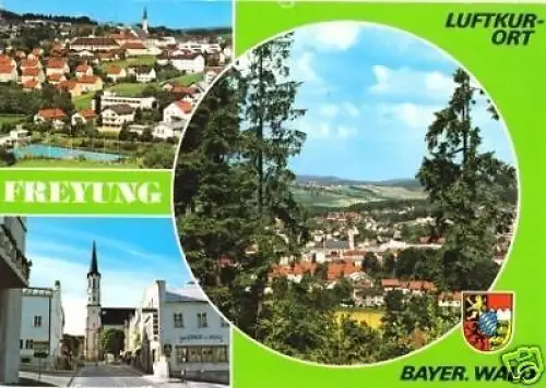 AK, Freyung Bayer. Wald, drei Abb., 1978