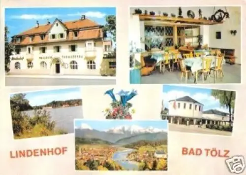 AK, Bad Tölz, fünf Abb., Lindenhof,  ca. 1975