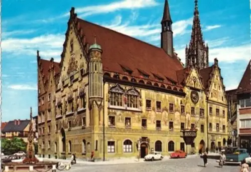 AK, Ulm, Rathaus, 1969