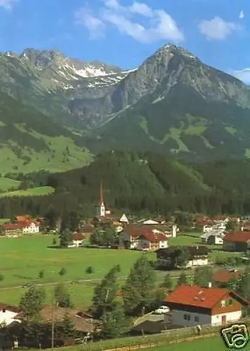 AK, Fischen Allgäu, Teilansicht, ca. 1975