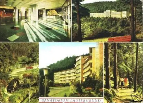 AK, Schwabthal Ofr., Sanatorium Lautergrund, 5 Abb.