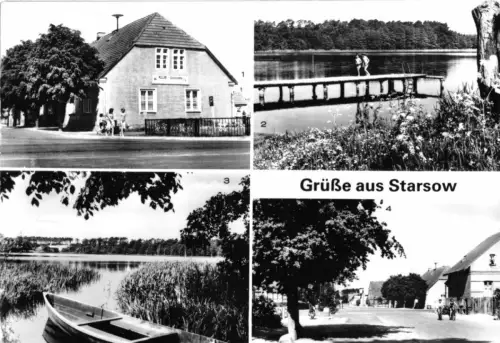 AK, Mirow OT Starsow, vier Abb., 1983