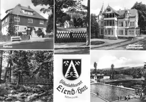 AK, Elend Harz, fünf Abb., 1967