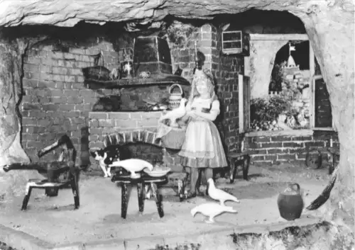 AK, Walldorf Werra, Märchenhöhle, Märchenbild 2, 1976