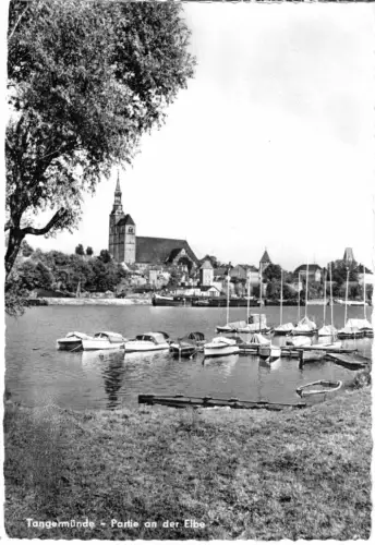 AK, Tangermünde, Elbansicht, 1960