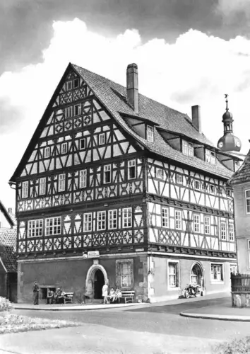 AK, Suhl Heinrichs, Rathaus, um 1979