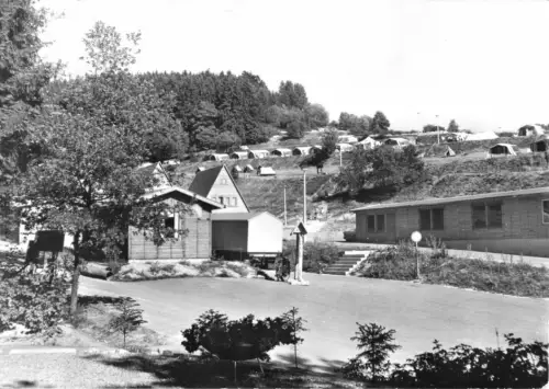 AK, Erlau Kr. Suhl, Campingplatz, 1979