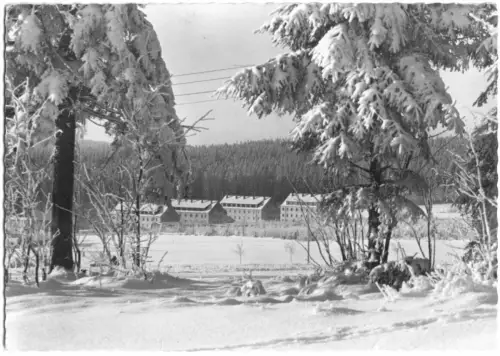 AK, Johanngeorgenstadt, Jugend- und Ferienheime Schwefelwerk, 1962