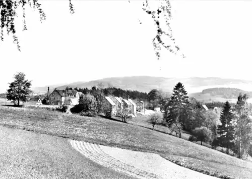 AK, Waschleite Kr. Schwarzenberg, Teilansicht, 1981
