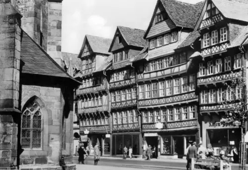 AK, Hann. Münden, Lange Str., um 1960