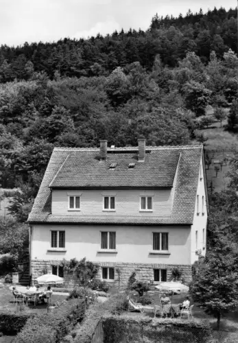 AK, Bad Orb, Pension "Am Spessartwald", um 1968