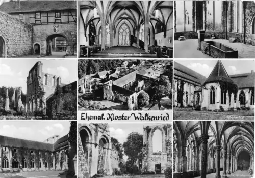 AK, Walkenried Harz, ehem. Kloster, neun Abb., um 1965