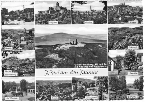 Rund um den Taunus, 13 Abb., 1964
