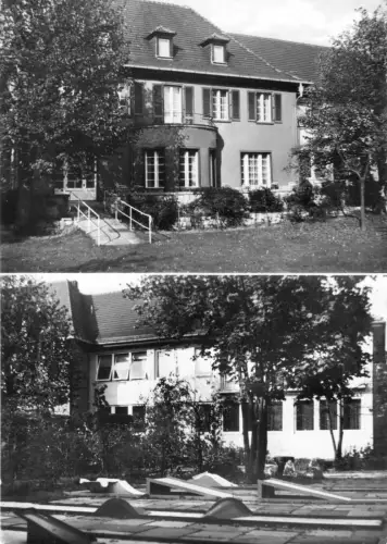 AK, Berlin Zehlendorf, Fürst Donnersmark-Stiftung zu Berlin, zwei Abb., um 1962