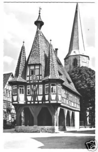 AK, Michelstadt Odw., Rathaus, ca. 1965