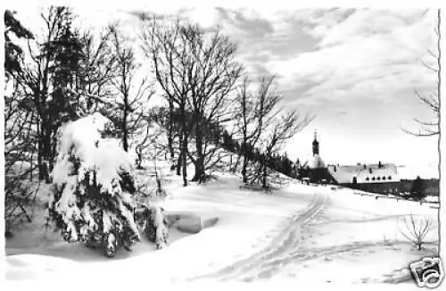 AK, Bischofsheim a.d. Rhön, Kreuzberg, Kloster, 1961
