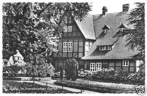 AK, Celle, Im Französischen Garten, 1965