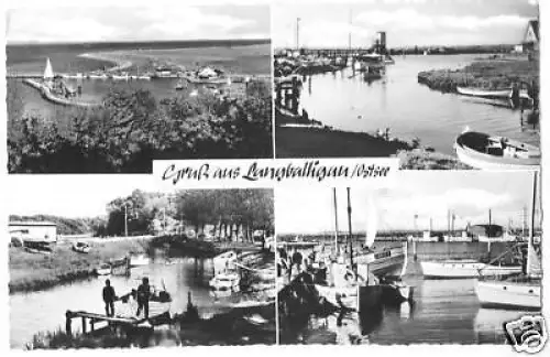 AK, Langballig OT Langballigau, Ostsee, Campingplatz, 1962