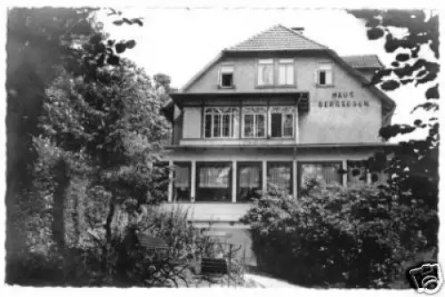 AK, Bad Sachsa, Haus Bergsegen, Kurpark 4, 1964