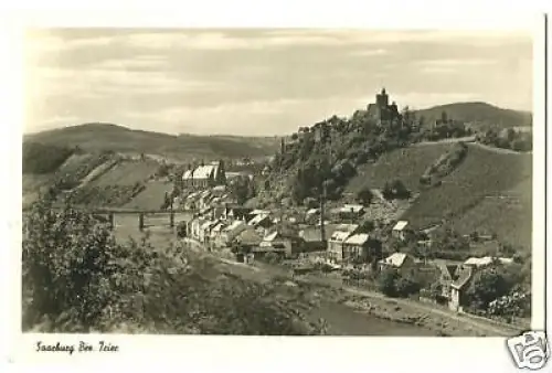 AK, Saarburg Bz. Trier, Teilansicht, ca. 1958