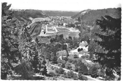 AK, Sulz Neckar, Teilansicht, 1959