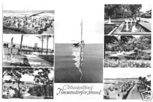 AK, Timmemdorfer Strand, sieben Abb., ca. 1976