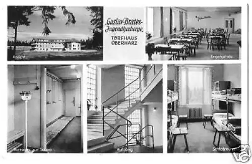 AK, Torfhaus, Jugendherberge, fünf Abb., ca. 1958