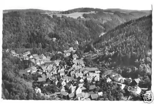 AK, Wirsberg, Fichtelgeb., Teilansicht, 1965