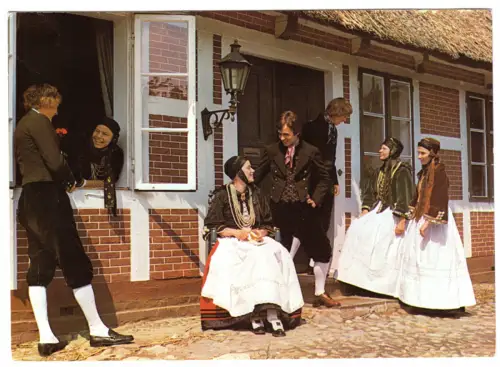 AK, Jork Niederelbe, Altländer Trachten, 1991