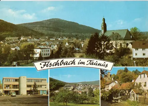 AK, Kelkheim-Fischbach Ts., vier Abb., 1983