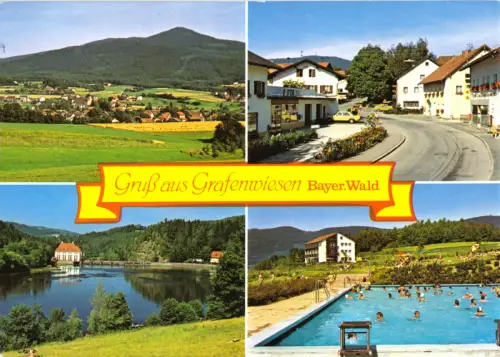 AK, Grafenwiesen Bayer. Wald, vier Abb., um 1995