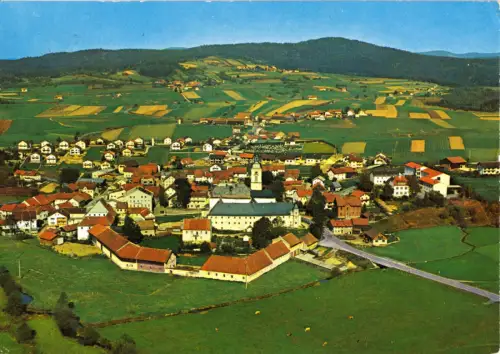 AK, Rinchnach Bayr. Wald, Luftbildansicht, um 1980