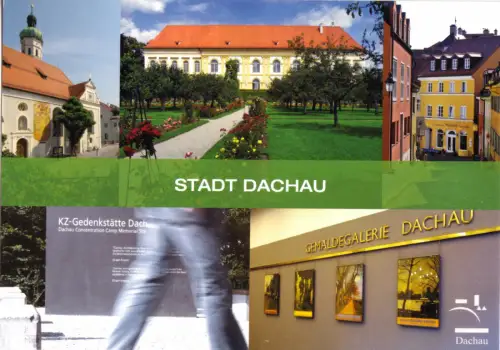 AK, Dachau, fünf Abb., um 2010