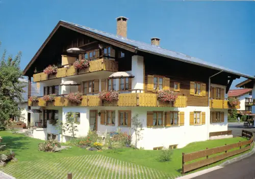 AK, Oberstdorf, "Viktörle Hüs", Rechbergstr. 9, 1984