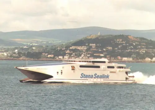 AK, "Stena Sea Lynx II", Katamaran - Fähre, um 1995