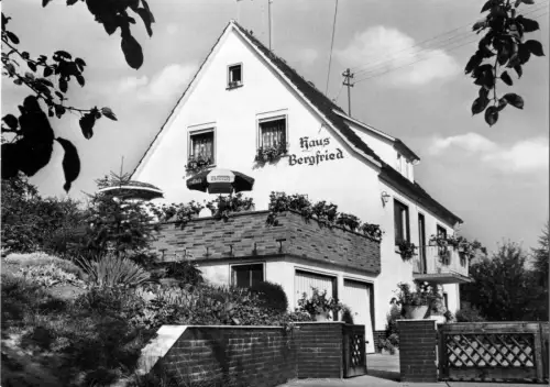 AK, Frammersbach, Pension Ruthard Freitag, Wiesenstr, 131, um 1964