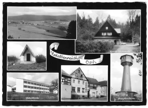 AK, Neualbenreuth Kr. Tirschenreuth, sechs Abb., gestaltet, um 1977