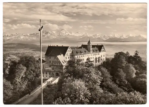 AK, Überlingen Bodensee, Schloß Heiligenberg, 1961, SSt