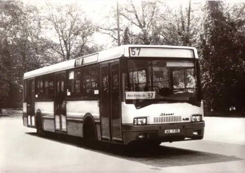 AK, Berlin, Berliner Omnibusse, Ikarus 415 - Prototyp, BVB, um 1987, 1990